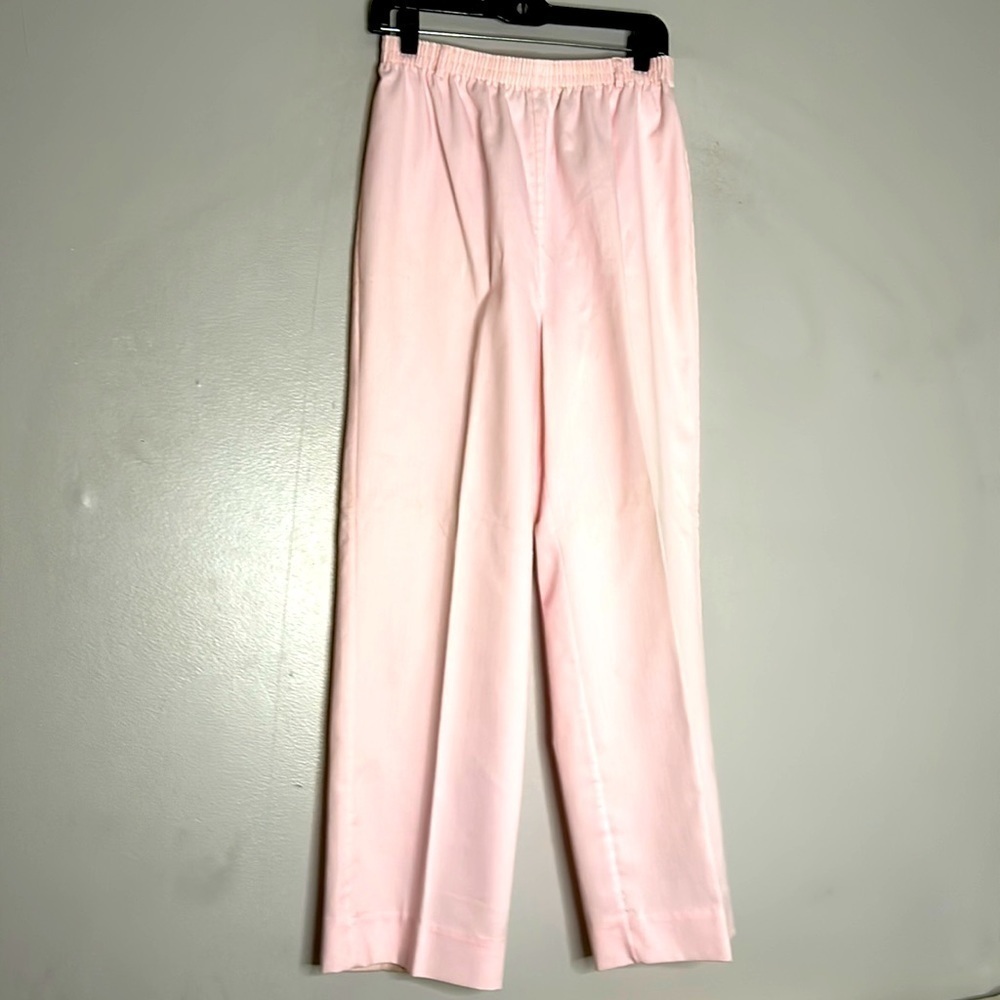 Vintage pleated pink pants